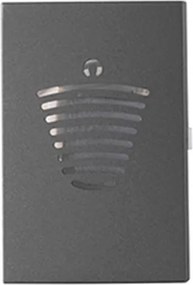 Modulo Campainha Cigarra Bivolt Grafite Pro Class Inova