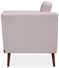 Poltrona Decorativa Siena Veludo Crepe
