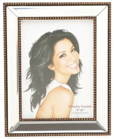 Porta Retrato Plástico Espelhado Top 10x15cm 25494 Wolff