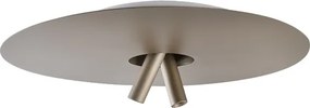 Plafon Led De Sobrepor Aluminio Oliva 25,36W 2700K Galileo