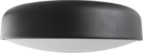 Plafon De Sobrepor Alumínio Ø40cm Victoria - PRETO