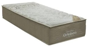 Colchao Viscomemory Solteiro 78 cm Bege e Branco - 69742 Sun House