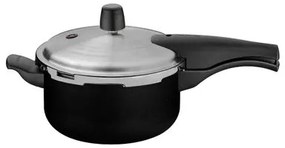 Panela de Pressão Tramontina Vancouver Alumínio Antiaderente Starflon Max Preto 20 cm 3 L
