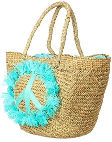 Bolsa Fibra Natural Peace &amp; Love | Bali