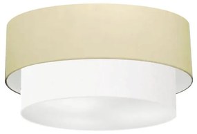 Plafon Para Banheiro Cilíndrico SB-3017 Cúpula Cor Algodão Crú Branco