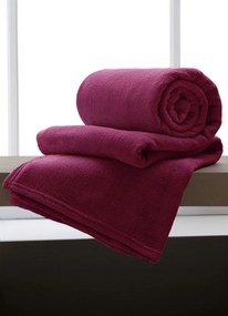 Manta Solteiro de Microfibra Corttex Rosa