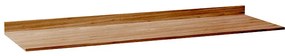 Tampo para Balcão de Cozinha com Rodapé Torfi 160cm MDP/BP Freijó G96 - Gran Belo