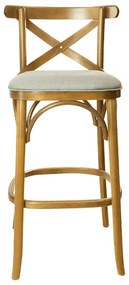 Banqueta X Espanha Estofada - Wood Prime TT 31249