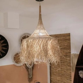 Luminária Pendente de Palha | Bali