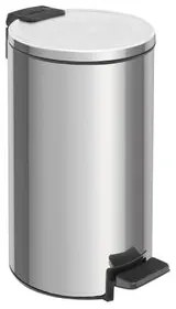Lixeira com Pedal Tramontina Loop Aço Inox Polido 5 Litros