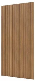 Painel Ripado Componível PA73 cor Freijó 134 cm x 183 cm Altura - 69834 Sun House