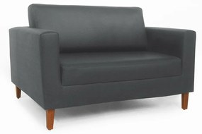 Namoradeira Decorativa Gabriela Suede Cinza