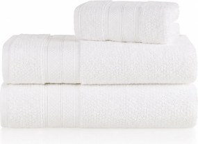 Kit 3 Pçs Toalhas Karsten 100% Algodão Nuvia - Branco Branco