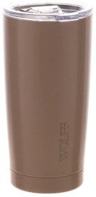 Copo Térmico De Aço Inox Parede Dupla Com Tampa Rosé 600ml 29145 Wolff