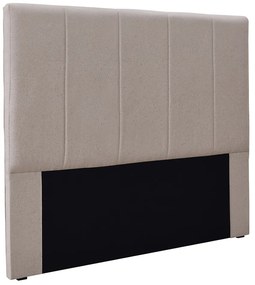 Cabeceira Decorativa Queen Size Casal 1,60M Erza Linho Areia G63 - Gran Belo