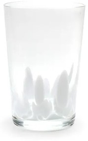 Copo Multicor Branco Leitoso Murano Cristais Cadoro