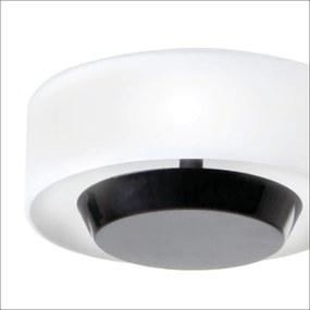 Arandela Bol Ø18X09Cm Rebatedor Em Vidro E Metal Alumínio 01Xled 9W 27... (CHAMPANHE, CRISTAL (Transparente))