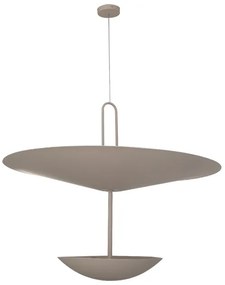 Pendente Aluminio Macadamia 80x60cm Eclisse In
