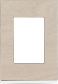 Placa Suporte 4X2 3 Modulos Vertical Nordic Wood Orion Class