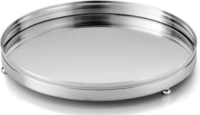 Bandeja redonda Pérola St James - Prata  Prata