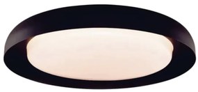 Plafon Jetty Ø60X12Cm Led 64W Bivolt - Usina 19956/60Led (OL-F - Verde Oliva Fosco, 3000k)