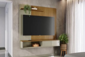 Bancada Suspensa Aurora Cumaru/Opala - Madetec Móveis