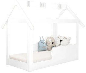 Cama Mini Casinha Montessoriana Infantil Branco