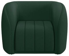 Poltrona Decorativa Sala de Estar Adam Veludo Verde G45 - Gran Belo