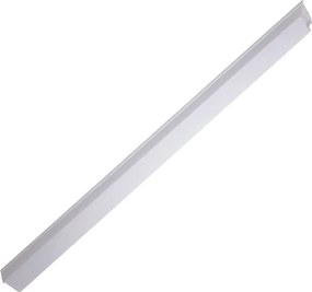Perfil Embutir Sem Iluminação 50cm 45° Fit15 - BRANCO