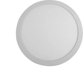 Plafon Led De Embutir Aluminio Branco 32W Panel - LED BRANCO FRIO (6000K)