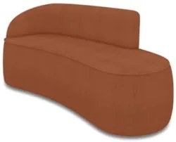 Sofá 3 Lugares Para Sala 180cm Orgânico Wendi Boucle Terracota I01  -