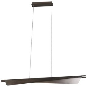 Pendente Led Metal 24W 1560Lm 3000K Tissu - GRAFITE