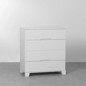 Cômoda Luna 4 Gavetas - Branco