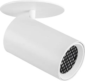 Spot Led Alumínio Com Honeycomb 7w 2700k 24° Fit10 - BRANCO