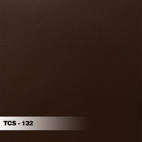 Sofá Decorativo 240cm com Almofadas Redondas Clarke PU Marrom G45 - Gran Belo