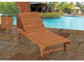 Espreguicadeira Recanto Stain Jatoba 1,84m - 15678 Sun House