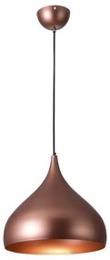 Pendente Gota Mini Alumínio RPX Cobre/Cobre Gold 25cm -Startec Bivolt