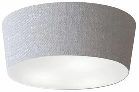 Plafon Para Quarto Cone SQ-3004 Cúpula Cor Rústico Cinza