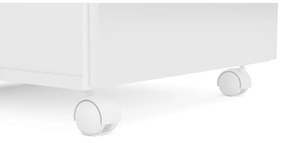 Armário Multiuso Lavanderia 3 Prateleiras 1 Porta - Branco