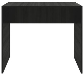Mesa Escrivaninha Escritório Home Office Organizadora Preta