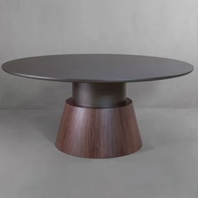 Mesa Jantar Glammy Tampo Bronze Com Vidro 160cm - 78131 Sun House