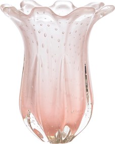 Vaso Murano Everest P - Jade Rosa  Jade Rosa