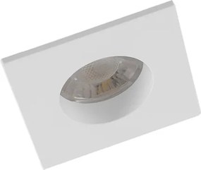 Plafon Led De Embutir Quadrado Branco 1,5W 25 3000K Mobili