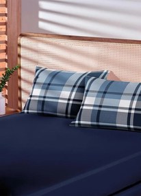 Jogo de Cama Xadrez Queen 3 Peças