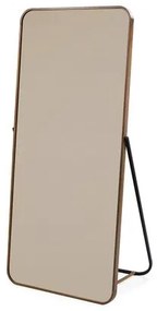 Espelho De Chão Bronze Com Moldura Amêndoa 230cm - 77156 Espelho De Chão Dourado C/ Moldura Amêndoa 230cm - 77156