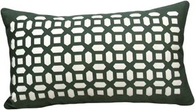 Capa Almofada Corte a Laser Provence Vitral Verde 30x50cm