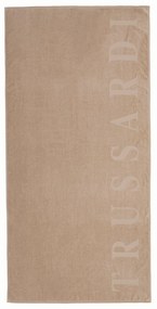 Toalha de Praia Trussardi 100% Algodão Levanto - Mocaccino  Mocaccino