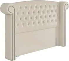 Cabeceira Cama Box Casal 195cm Provença Z37 Facto Pérola - Mpozenato