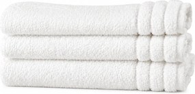 Jogo 3 Toalhas de Lavabo Trussardi 100% Algodão Imperiale - Branco Branco