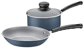 Jogo de Panelas Tramontina Versalhes Antiaderente Azul 2 Peças